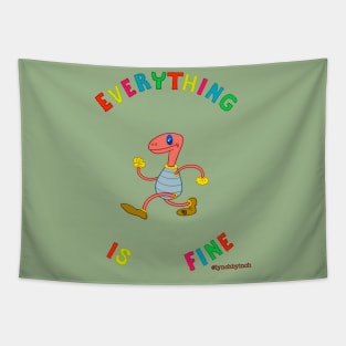 ERASERHEAD Everything is Fine (color) Tapestry