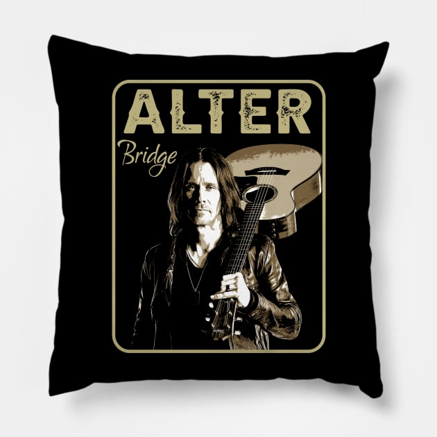 Listen to the Rain Alter Fan Essentials Bridge Pillow by Mushroom Time