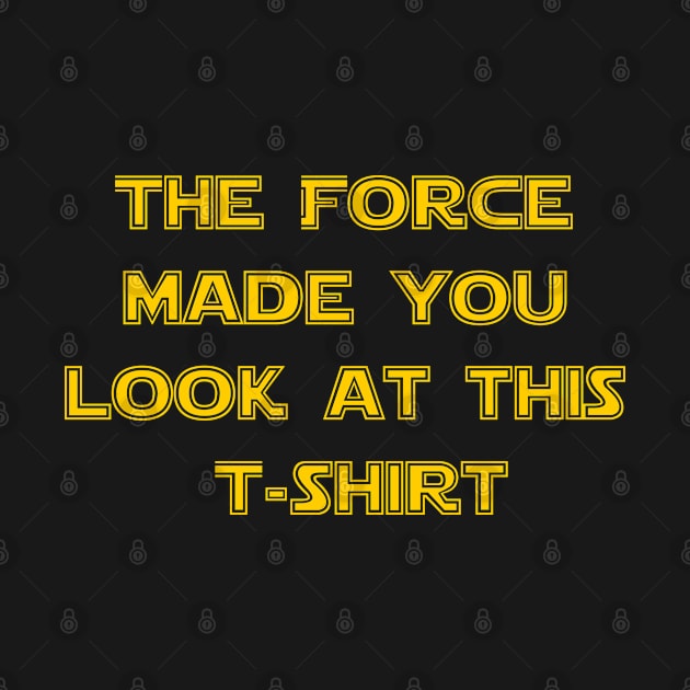 THE FORCE T-SHIRT 3 by equiliser