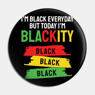 Blackity black black Pin