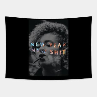 New Year New Shit Tapestry