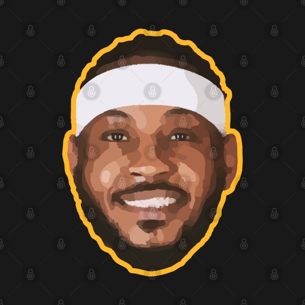 Carmelo Anthony by Playful Creatives