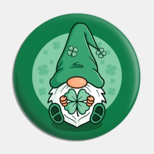 Saint Patrick's Day Gnome Pin