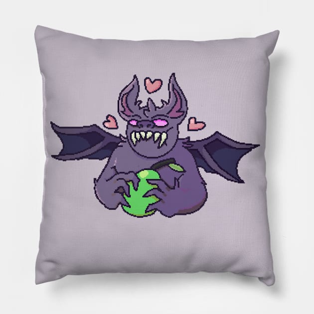 Fatty Batty with a Juicy Fruity Pillow by Twiranux