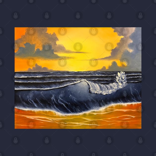 Ocean Sunset by J&S mason