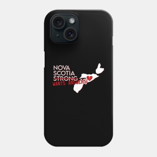 NOVA SCOTIA WANTS ANSWERS Phone Case