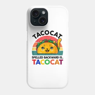 Taco Cat Kids Funny Shirt Cinco De Mayo Mexican Phone Case