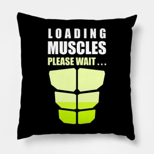 Loading muscles please wait Pillow