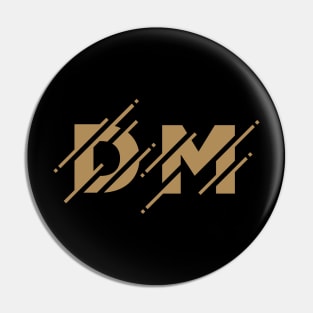 DM Typography Gamemaster  Roleplaying Addict - Tabletop RPG Vault Pin