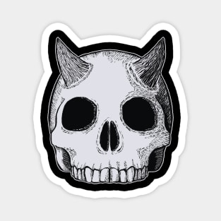 Demon SKull Magnet