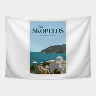 Visit Skopelos Tapestry