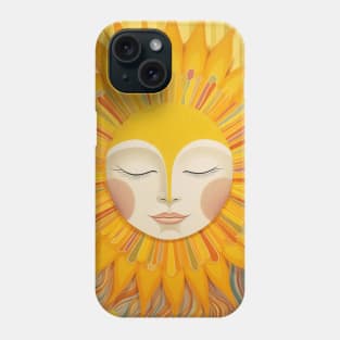 Sun Flower Yellow Boho Phone Case