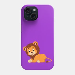 Lion cartoon Phone Case