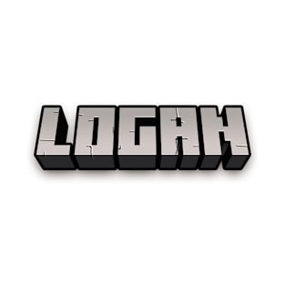 Logan - Custom Minecraft Nametag T-Shirt