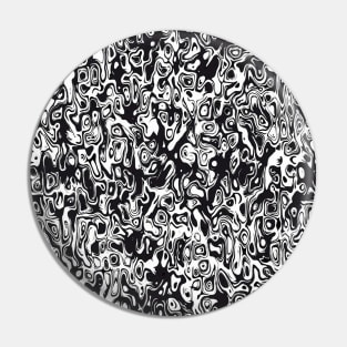 Black and white pattern Pin