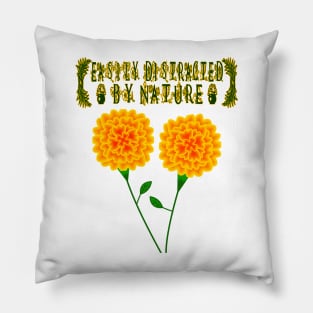 Easily Distracted By Nature Pillow