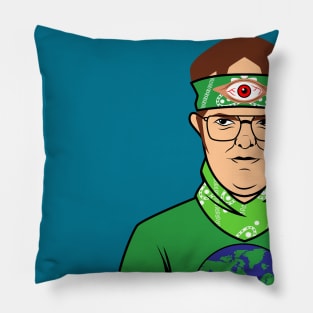 Recyclops (Green) Pillow