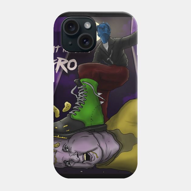 Eat Healthy Bro - Chips Explode Phone Case by Blue Broccoli Apparel