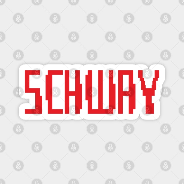 schway Magnet by lorocoart