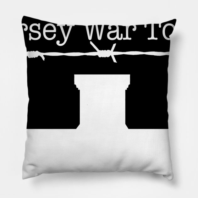 Jersey War Tours T Shirt Pillow by philjsy