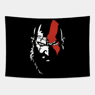 Best kratos god of war design Tapestry