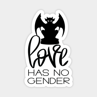 Love Has No Gender Diversity Gargoyle Magnet