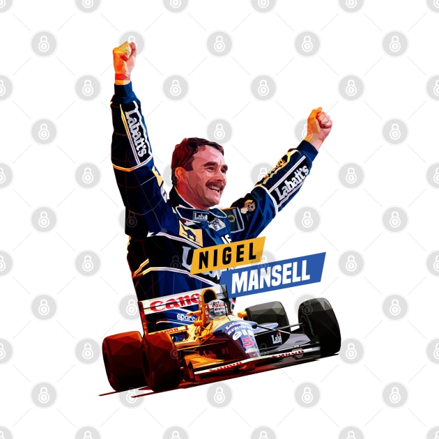 Nigel Mansell by pxl_g