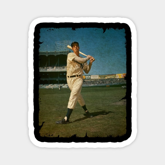 Joe DiMaggio - Army (World War II) Magnet by SOEKAMPTI