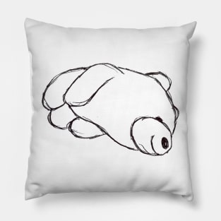 Resting Smiley Bear Pillow