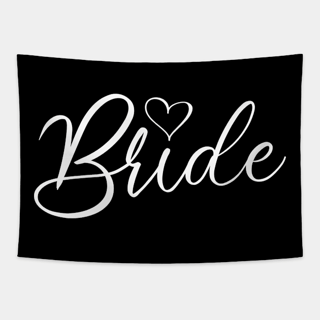 Cute Bride Tapestry by Lulaggio