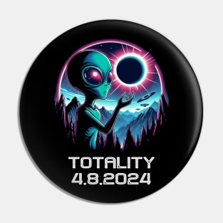 Solar eclipse apparel Pin