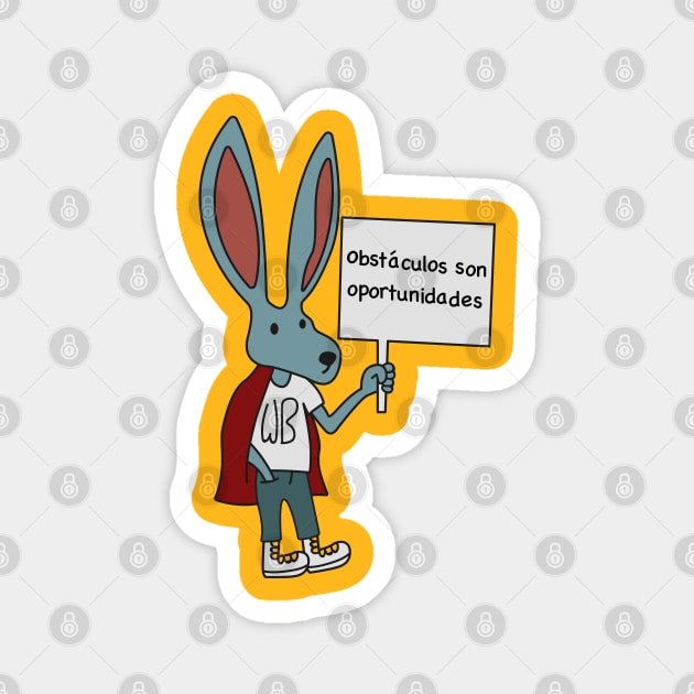 SUICIDE BUNNY Magnet by LuksTEES