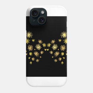 golden flower Phone Case