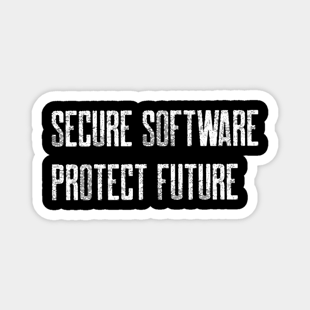 Secure software, protect future DevSecOps Magnet by TechTeeShop