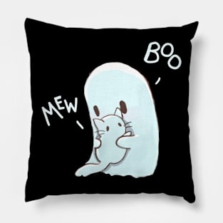 Boo! Mew! Pillow