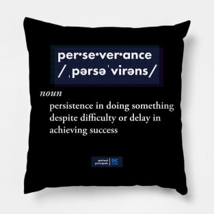 Perseverance | Spiritual Principal DC CMA Pillow