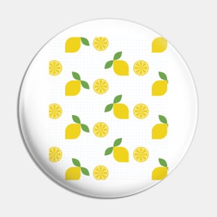 Lemon yellow Pin