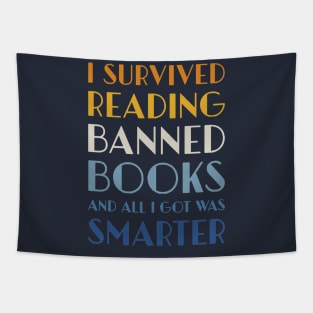 I survived reading banned books “Banned Books" Tapestry