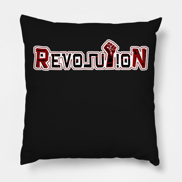 rEVOLution Pillow by M0f0