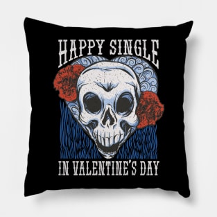 Anti-Valentine's Day: Celebrate Your Single Status in Style! Pillow