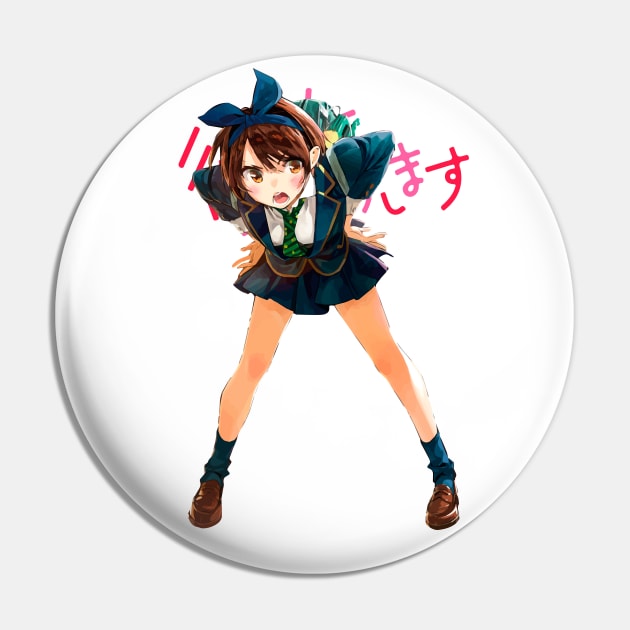 Kanojo, Okarishimasu - Ruka Sarashina Pin by nagai