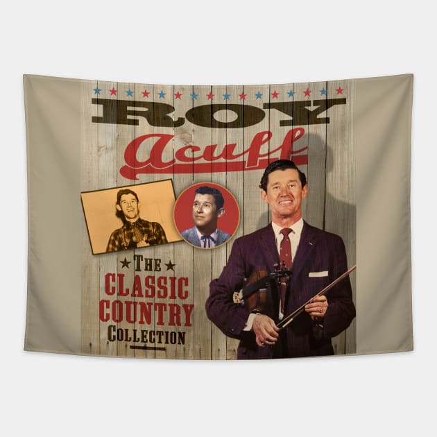 Roy Acuff - The Classic Country Collection Tapestry by PLAYDIGITAL2020