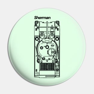 M4 Sherman Pin