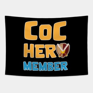 COC Hero Tapestry