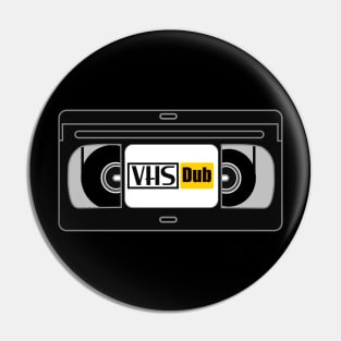 VHS Dub Tape Pin