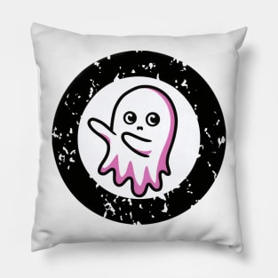 Nervously Dancing Ghost Pillow