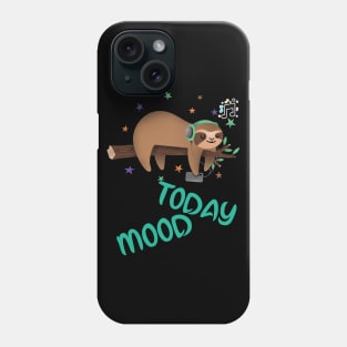 Lazy day,sloth day,relaxing day,sleepy day. Phone Case