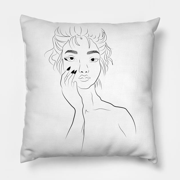 She My Numba One Stunna Pillow by fayizapparel