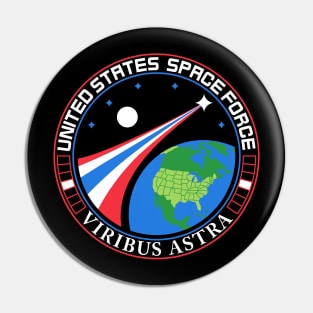 United States Space Force tshirt Pin