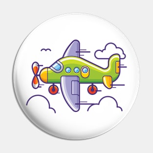 Airplane Toy Pin